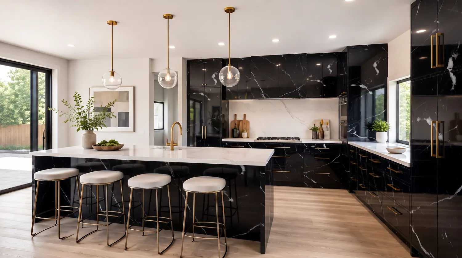 Modern High Gloss kitchen